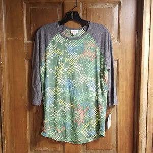 Lularoe 3/4 Sleeve Randy Tee Size Medium